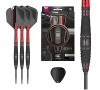 Target Darts Scope Steel Tip Swiss Point Darts, 90% Tungsten Dart Set, Barrel 03-25G | Jeu de fléchettes à Pointe en Acier, Jeu de fléchettes Professionnel avec Pointes suisses et Outils