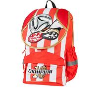 Target St-01 Football Red Lines Sac à Dos Enfants, 40 cm, 11 liters, Noir (Nero)