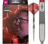 Target Darts Stephen Bunting G5 95% Tungsten Dart Set (25G),Fléchettes Swiss Point à Pointe d'acier | Fléchettes Generation 5 Player Edition avec Pointes suisses, Outil de Pointe Suisse Inclus
