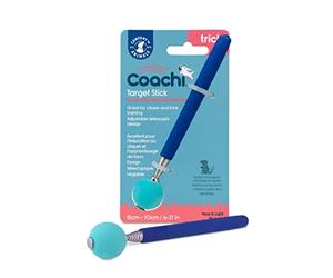 Target Stick Coachi, adapté aux Chiens et aux Chiots | Conception télescopique avec grande balle cible, le dressage au clicker et à l’agilité, apprentissage d’ordres et tours