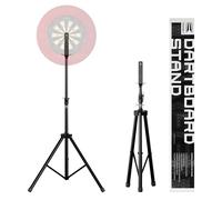 TARGET Darts Support de fléchettes Portable - Support de fléchettes Mobile à trépied, système autoportant avec Support de fléchettes, intérieur et extérieur, Support de Voyage Pliable pour fléchettes