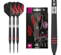 Target Darts Nathan Aspinall The Asp Noir 22G 80% Tungstène Swiss Point Acier Fléchettes à Pointe Set