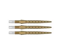Target Darts Swiss Point Storm Diamond Dart Points (3 Packs de Pointes) 26mm l'or SP - Change Dart Point, Professional Darts Accessories
