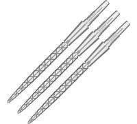 Target Darts Swiss Point Storm Diamond Dart Points (3 Packs de Pointes) 35mm Argent SP - Change Dart Point, Professional Darts Accessories
