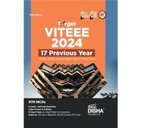 Target VITEEE 2024 17 Previous Year 2023 2006 Solved Papers with 10 Mock Tests 13th Edition Physics Chemistry Mathematics amp Quantitative Aptitude 3150 P Disha ExpertsDisha Experts (Auteur)