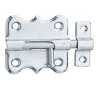 Targette à pêne rond THIRARD, acier zingué gris G