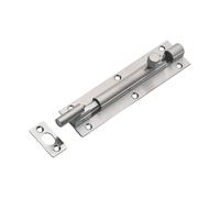 Targette cylindrique à col en chrome satiné 152mm