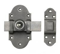 Targette de maître - pène plat - acier brut BOURG BOURG INDUSTRIES