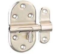 Targette pêne rond nickelé 35mm - THIRARD - 00000635 argenté (nickelé)