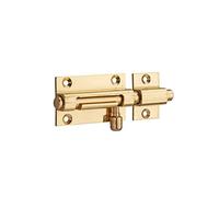 Targette pour Porte de Meuble, Laiton, Pêne Ø 8 mm, Dimensions 50x30 mm, Finition Doré, Sécurité Et Élégance pour Vos Portes, Installation Facile, Design Moderne, THIRARD