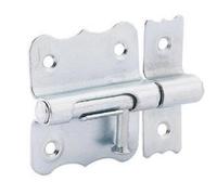 Targette à pêne rond THIRARD, acier zingué gris G