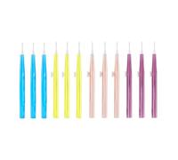 Targonix Kit de nettoyage pour téléphone portable avec douze brosses de nettoyage en quatre couleurs, prise de charge pour smartphone, kit de nettoyage pour écouteurs, haut-parleurs et ouvertures