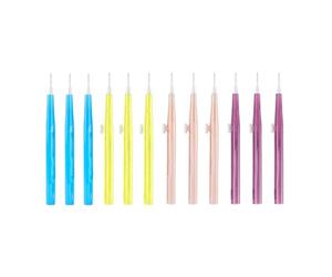 Targonix Kit de nettoyage pour téléphone portable avec douze brosses de nettoyage en quatre couleurs, prise de charge pour smartphone, kit de nettoyage pour écouteurs, haut-parleurs et ouvertures