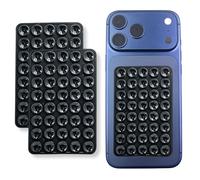 Targonix Lot de 2 supports à ventouse en silicone pour téléphone portable arrière de smartphone avec ventouse pour utilisation mains libres, enregistrement vidéo, voyage, bureau et maison