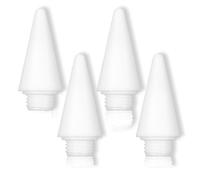 Targonix Lot de 4 pointes de rechange pour stylet capacitif - Blanc - Pour écrire et prendre des notes à la maison à l'école ou au bureau