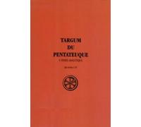 Targum du Pentateuque - tome 5 Index analytique (05)