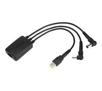 Targus 3-Way DC Charging Hydra - Adaptateur secteur - alimentation à 3 broches - noir - Europe - pour Targus Universal USB 3.0, Universal USB 3.0 DV4K