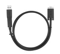 Targus Câble USB-C ACC1133GLX USB 3.2 Gen1 1 m Noir mâle‑mâle vis moletées avec attache USB‑A