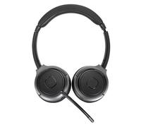 Targus AEH104GL casque Avec fil &sans fil Arceau Appels/Musique USB Type-C Bluetooth Noir