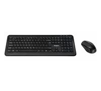 Targus AKM610UK clavier Souris incluse Universel RF sans fil QWERTY Anglais Noir