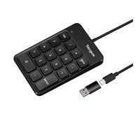 Targus Clavier filaire USB W129298976 AKP13GL – Clavier numérique universel, noir, câble 1,5 m