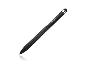 Targus AMM163AMGL Stylet Universel Capacitif Noir/Argent - 9mm x 9mm x 130mm, 10g, Compatible tout écran tactile capacitif