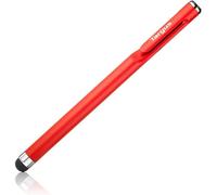 Targus AMM16501AMGL Stylet antimicrobien Lisse pour Smartphones et écrans tactiles - Rouge