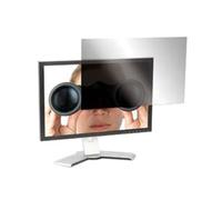 Targus ASF23W9EU Filtre de Confidentialité 23"W (16:9) LCD Anti-Reflet, Résistant aux Rayures, Dimensions 510x290x1mm, Noir/Transparent