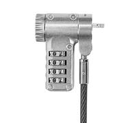 Targus ASP96GL-S DEFCON Ultimate Serialized Combination Cable Lock avec tête de Serrure Adaptable