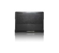 Targus AWE81EU : Support ventilé pour ordinateur portable avec hub USB 2.0 4 ports, Dimensions 355x260x25mm, compatible jusqu'à 15", Noir, 900g