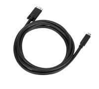 - Câble USB - 24 pin USB-C (M) pour 24 pin USB-C (M) vissable - 1.8 m - noir - pour P/N: DOCK191USZ, DOCK430EUZ, DOCK430USZ