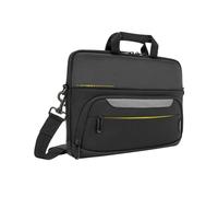 Targus City Gear Malette 14" (35.6cm) Noire TSS866GL Polycarbonate/Polyuréthane, Compartiment Intégré, Poche Avant, Sangle, 395x285x90mm, 550g