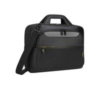 Targus Citygear TCG455GL Sac Toploader 14" (35.6cm) Noir Polyester/Polyuréthane, Compartiments Intégrés, Sangle Épaule, 420x388x135mm, 930g