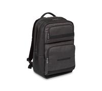 Targus CitySmart - Sac à Dos Urbain 15.6" Noir/Gris - Simili-Cuir/PU - Compartiments Notebook/Tablette - 370x190x470mm - 22L - TSB912GL