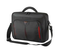 Targus Classic Clamshell - Sacoche pour ordinateur portable - 14" - noir, rouge Rouge