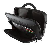 Targus Classic+ Clamshell - Sacoche pour ordinateur portable - 17" - 18" - noir, rouge Rouge