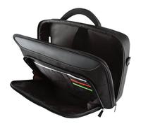 Targus Classic+ Clamshell - Sacoche pour ordinateur portable - 17" - 18" - noir, rouge Rouge