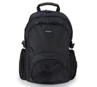 Targus Classic Sac à Dos pour Ordinateur, Sacoche pour Ordinateur Portable jusqu'à 15,6", Grand Sac à Dos avec Housse pour Ordinateur Amovible - Noir, CN600