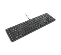 Targus - Clavier filaire EcoSmart 104 touches - Clics silencieux - Connectivité instantanée avec compatibilité universelle (AKB874US)