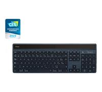 Targus Clavier sans fil AZERTY EcoSmart - Bluetooth 5.0 - Noir