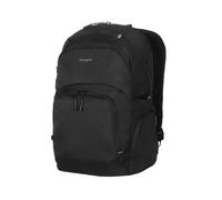 Targus CN600GL Sac à Dos 16" EcoSmart Noir - PET Recyclé, 25L, 3 Poches Avant, Compartiment PC 386x260x20.3mm, Résistant aux Impacts
