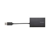 Targus ACH122EUZ hub & concentrateur USB 3.2 Gen 1 (3.1 Gen 1) Type-A Noir
