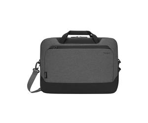 Targus CypressEco TBT92602GL Malette 15.6" Noir/Gris - Compartiment intégré, Poche avant, Sangle amovible - 424.7x395x80mm, 757.4g
