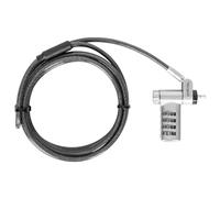 Targus DEFCON ASP96RGLX Serrure à combinaison universelle réinitialisable, en vrac