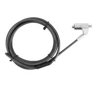 Targus DEFCON Compact Keyed Cable Lock - Câble de sécurité - noir - 1.98 m