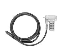 Targus câble antivol ASP96RGL – ajustable, serrure à combinaison numérique – Argent 2 m