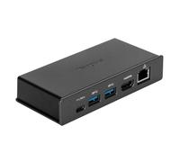 Targus DOCK421SGLZ Station d'accueil HDMI à vidéo Unique pour Station de Travail de Type Berceau pour tablettes- Noir
