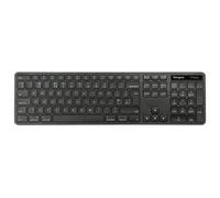 Targus EcoSmart AKB873FR clavier Universel RF sans fil + Bluetooth AZERTY Français Noir