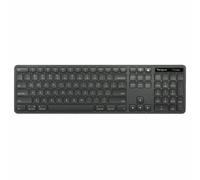 Targus EcoSmart AKB874NO, Taille réelle (100 %), Avec fil, USB, QWERTY, Noir