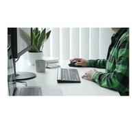 Targus EcoSmart - Clavier - collecte durable d'énergie - antimicrobienne - rétroéclairé - sans fil - Bluetooth 5.0 - QWERTY - Allemand - commutateur : commutateurs à clé à ciseaux - noir - emballages